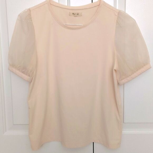 Madewell Sheer Tee - Picture 2 of 7